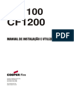 CF1100 - CF1200 - Manual Instalação e Utilização