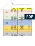 JADUAL PENTAKSIRAN TAHAP 2