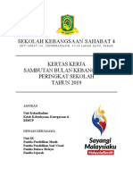 KERTAS KERJA Bulan Kebangsaan 2019