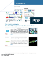 Societal Intelligence - Plastic Focus - Février Mars