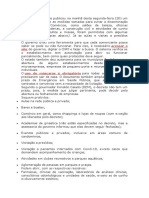 Decreto Governo Goiás Covid 19