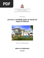 LEITURA E INTERPRETAÇÃO DE PROJETOS  ARQUITETÔNICOS