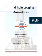 Cased Hole Logging Procedures: Special Consultations