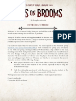 Kids On Brooms January 2021 - Welcome Letter For Players