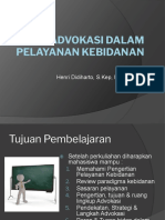 Advokasi Dalam Pelayanan Kebidanan