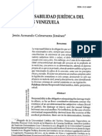 10 La Responsabilidad Juridica Del Medico en Venezuela