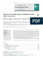 1-s2.0-S1110016821002295-Main State of Renewable EnergySA For Conclusion and Recommendation