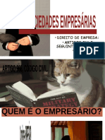 Classificação e características das sociedades empresariais