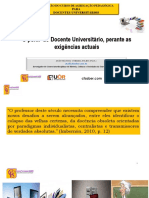 O Perfil Do Docente Universitário, Perante As Exigências Actuais