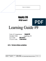 Learning Guide No 9