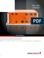 Event Recorders: For Railway Vehicles