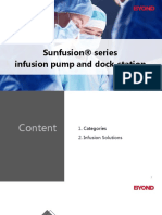 Sunfusion® Infusion Syringe Pump and Dockstation