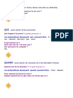 Adverbes, Pronoms Ou Déterminants Interrogatifs Simples