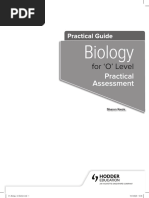 O Level Biology 5090 Chapter Notes | PDF | Cell (Biology) | Biology