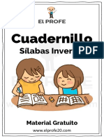 Cuadernillo de Silabas Inversas Elprofe20 Gratis