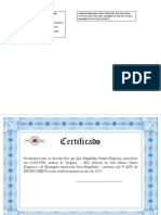 Certificado de Conclusão - Modelo