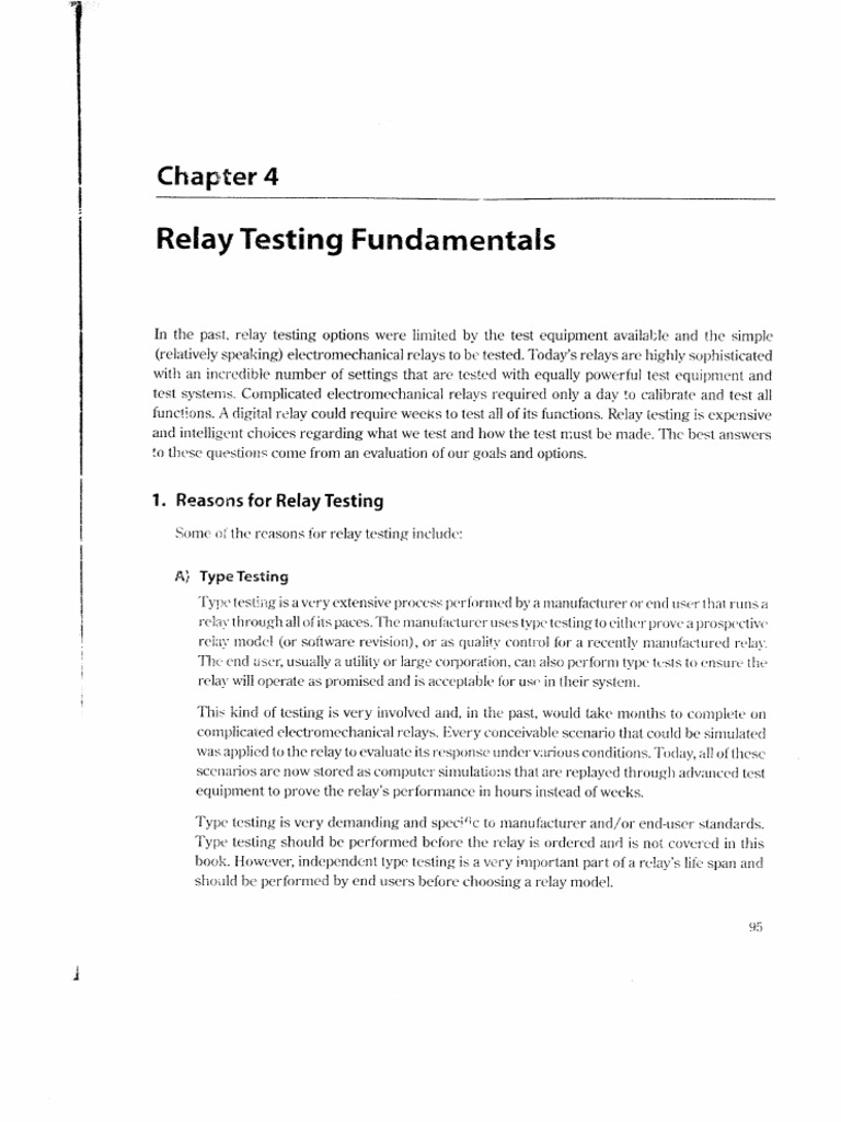 The Relay Testing Handbook Principles and Practice Chapter 410 PDF