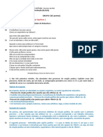 12º1 Março Teste 1 de Português - Critérios e Cenários de Resposta