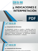 Indicaciones e Interpretacion