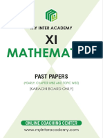 Xi Mathematics Pastpaper