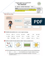 Ficha de Comunicaciòn Uso de La C y Z