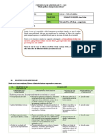 EXPERIENCIA DE APRENDIZAJE 3 - Tercer Bimestre