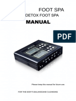 Ion Detox Foot Spa HK 809 Manual Optimized