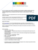 Job Descriptions - Industrial Training Internship - Dec 2022