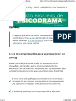 Envíos Revista Brasileira de Psicodrama