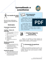 Aprendiendo A Someterse: Semana