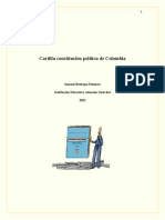 Cartilla Constitución Política de Colombia Samuel Restrepo Palencia