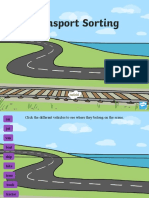 T T 28790a Transport Sorting Activity Flipchart Powerpoint