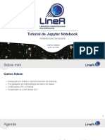 Tutorial de Jupyter Notebook - RNP - Infraestrutura