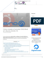 Cómo Instalar El Servidor DNS Bind en Ubuntu 20.04