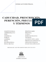 BELM-24459 (Caducidad, Prescripci N, Perenci N, Preclusi N - Acevedo)