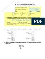 Division de Numeros Naturales