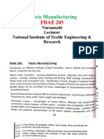 Fabric Manufacturing: Nurunnabi Lecturer National Institute of Textile Engineering & Research