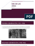 Generaciones de Las Computadoras