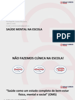 Aula 5 - Processos de Ensino - Aprendizagem - Contribui Es Da Psicologia Escolar para o Ensino Superior