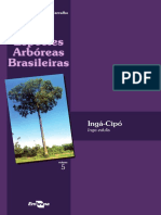 Especies Arboreas Brasileiras Vol 5 Inga Cipo
