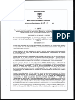 Resolución 4 0215 de 2022 Convocatoria Fomento Minero
