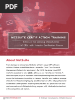 NetSuite Training