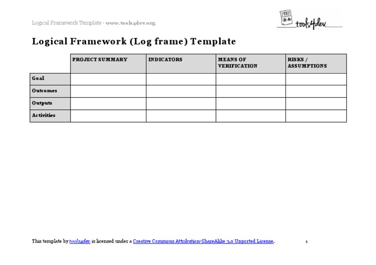 logic-model-template-microsoft-word