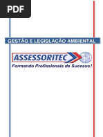 GESTÃO E LEGISLAÇÃO AMBIENTAL