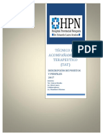 Perfil Tecnico en AcompañamientoTerapeutico HPN