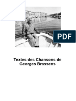 EBOOK Georges Brassens - Integrale des Textes de Georges Brassens