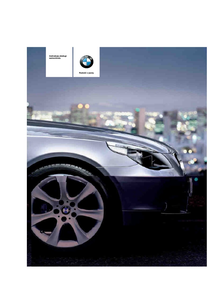 Instrukcja Obsługi BMW E60 PDF
