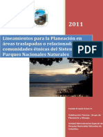 Lineamientos PlaneacionAreasTraslpadas 2011