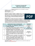 1 Evalproceso II.13agosto Consuelo Montiel