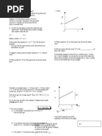 Using A Graph To Get The General Equation For Displacement